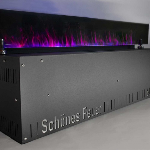 Электроочаг Schönes Feuer 3D FireLine 600 Blue (с эффектом cинего пламени) в Твери