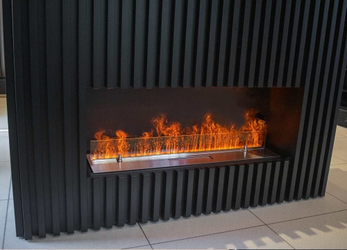 Электроочаг Schönes Feuer 3D FireLine 800 со стальной крышкой в Твери