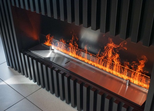 Электроочаг Schönes Feuer 3D FireLine 600 Pro со стальной крышкой в Твери