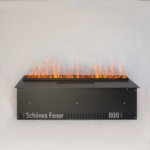 Электроочаг Schönes Feuer 3D FireLine 800 со стальной крышкой в Твери